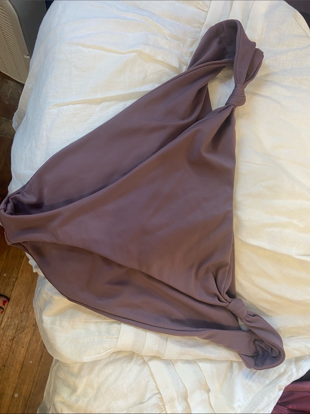 Beach Riot Mauve Knot Side Bikini Bottoms
